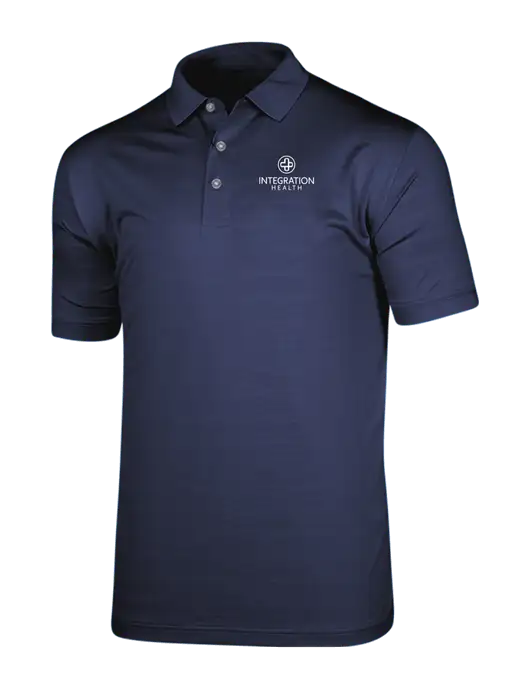Callaway Vibrant Navy Ventilated Polo w/Integration Health Logo
