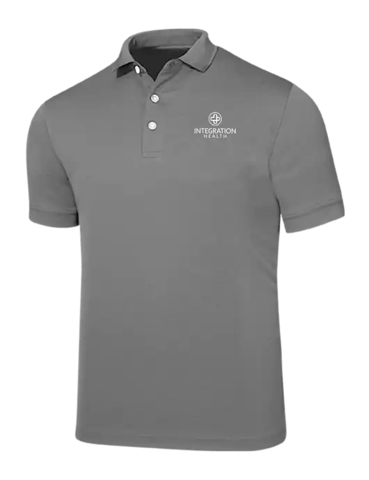 Callaway Ottoman Medium Grey Polo w/Integration Health Logo