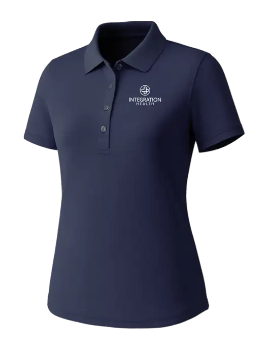 Callaway Womens Core Navy Performance Polo w/Integration Health Logo