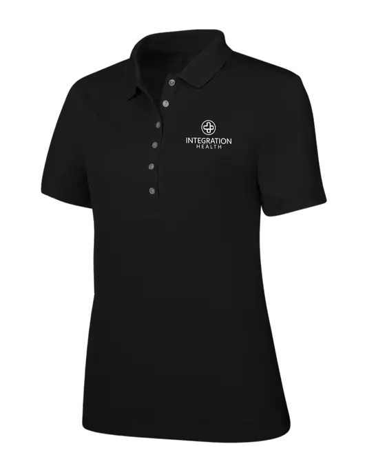 Callaway Womens Ottoman Black Polo w/Integration Health Logo