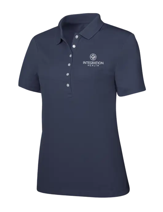 Callaway Womens Ottoman Navy Polo w/Integration Health Logo