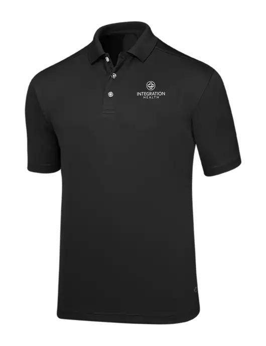 Callaway Core Black Performance Polo w/Integration Health Logo