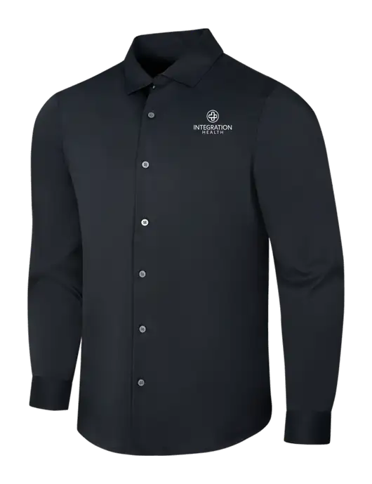 Black City Stretch Shirt w/Integration Health Logo
