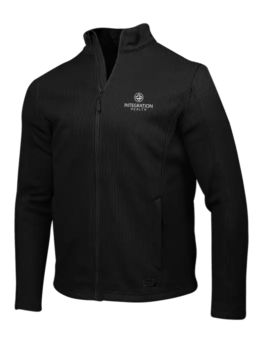 OGIO Blacktop Grit Fleece Jacket w/Integration Health Logo