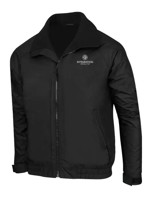 True Black/True Black Classic Competitor Jacket w/Integration Health Logo