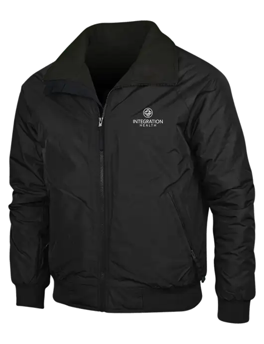 True Black/True Black Classic Challenger Jacket w/Integration Health Logo