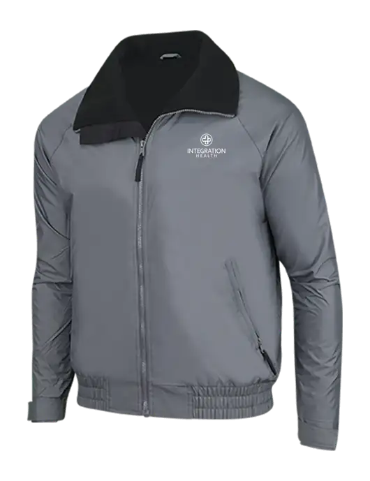 Dark Grey/Black Classic Competitor Jacket w/Integration Health Logo