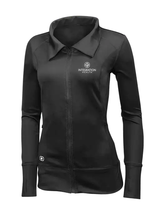 OGIO Blacktop Womens Endurance Fulcrum Full-Zip w/Integration Health Logo