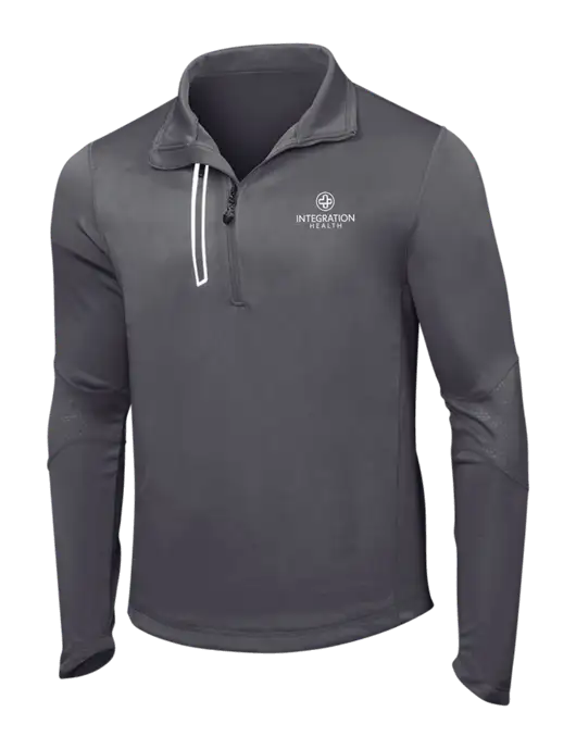 OGIO Gear Grey Endurance Fulcrum 1/4 Zip w/Integration Health Logo