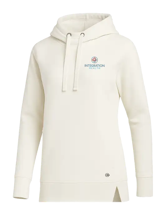 OGIO Ivory Luuma Pullover Fleece Hoodie w/Integration Health Logo