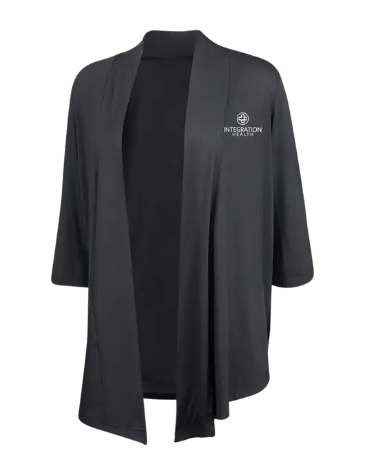 Grey Smoke Womens Concept Shrug w/Integration Health Logo