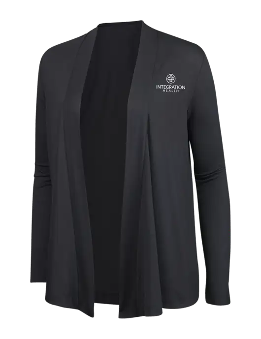Smoke Grey Womens Concept Cardigan w/Integration Health Logo