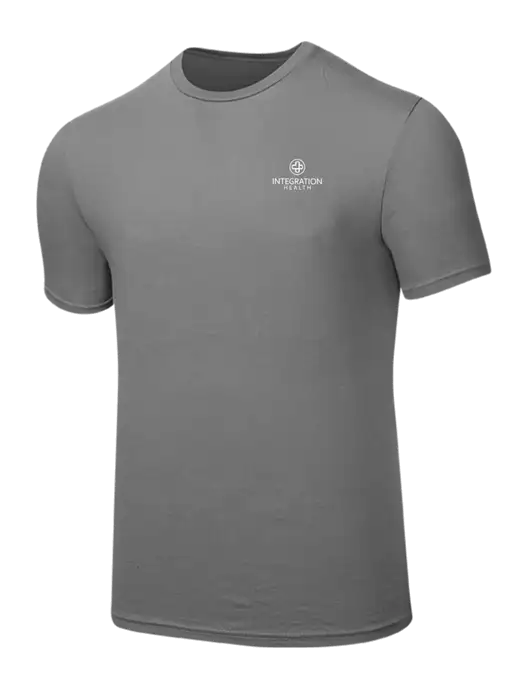 Seriously Soft Medium Grey T-Shirt w/Integration Health Logo