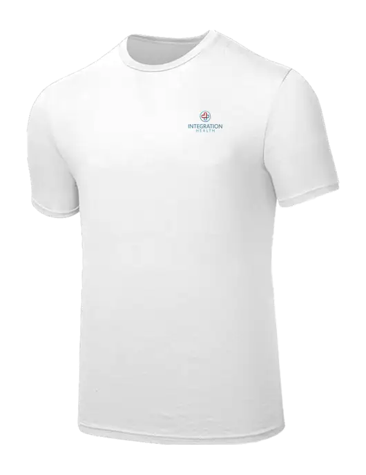 Seriously Soft White T-Shirt w/Integration Health Logo