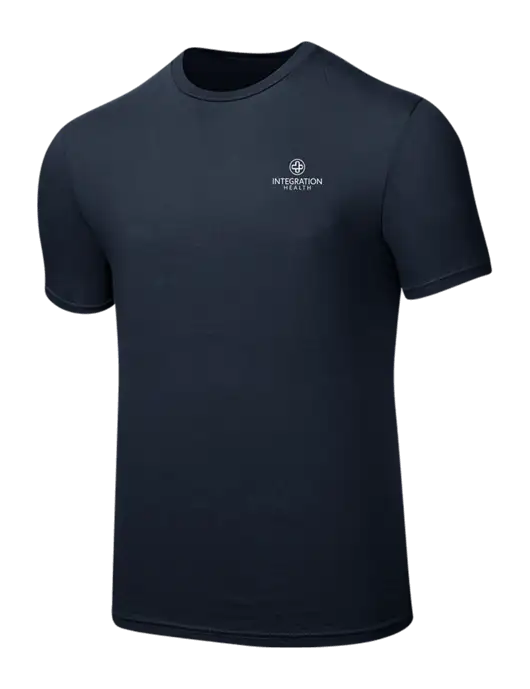 Seriously Soft Navy T-Shirt w/Integration Health Logo