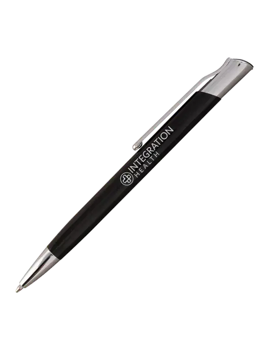 San Malo Black Pen - Black Ink w/Integration Health Logo