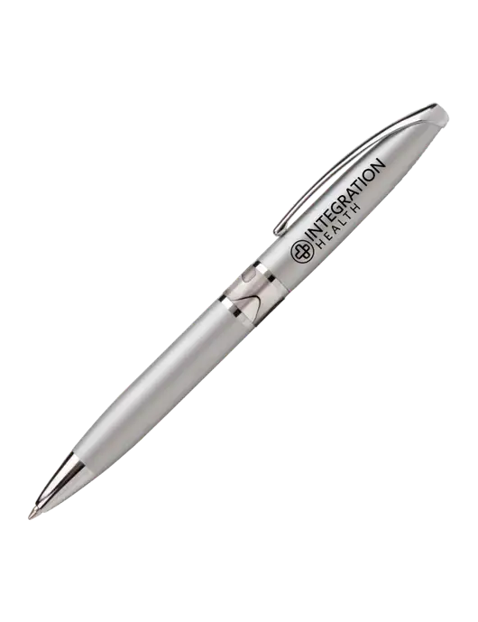 Illusion Silver Pen - Black Ink w/Integration Health Logo