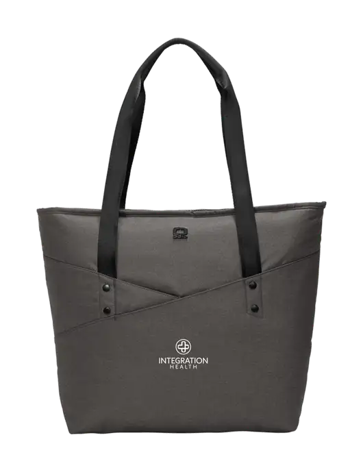 OGIO Tarmac Heather Downtown Tote 
 w/Integration Health Logo