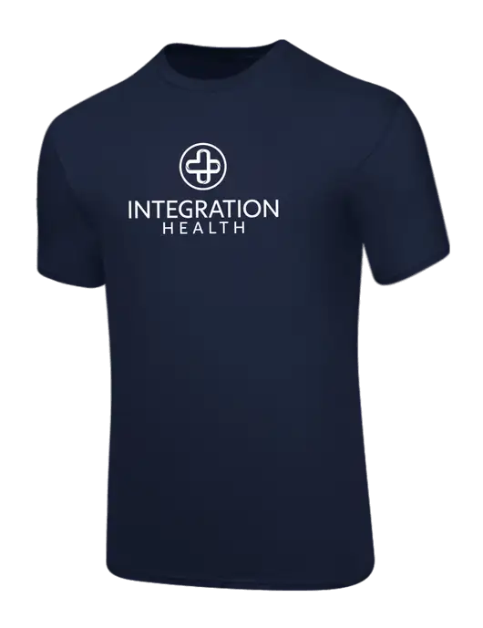 Core Blend Navy T-Shirt w/Integration Health Logo