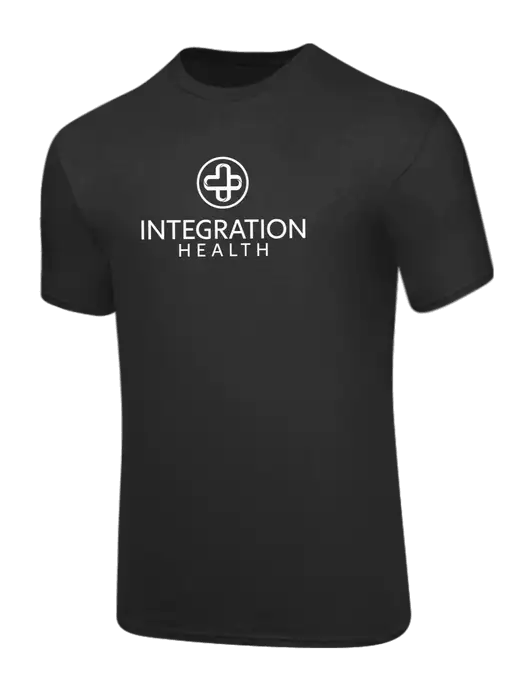 Core Blend Charcoal Grey T-Shirt w/Integration Health Logo