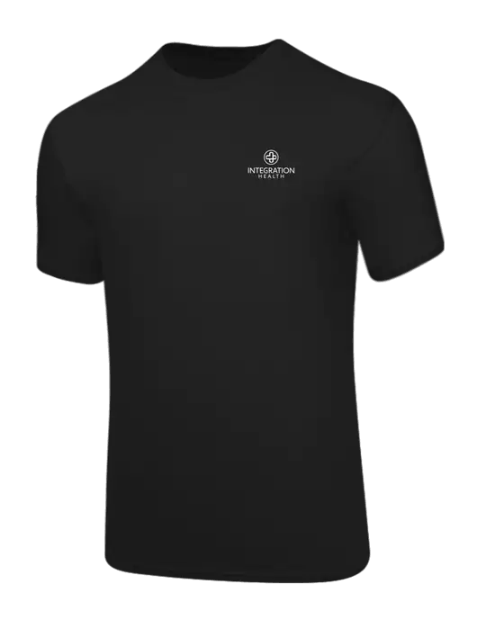 Core Blend Black T-Shirt w/Integration Health Logo