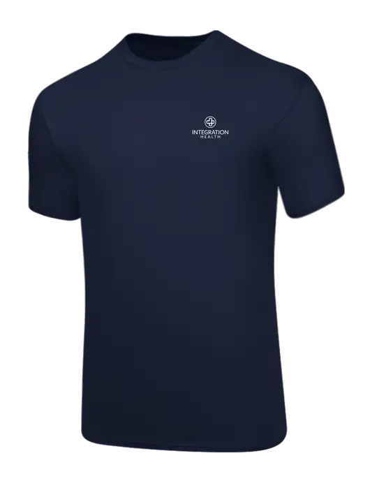 Core Blend Navy T-Shirt w/Integration Health Logo