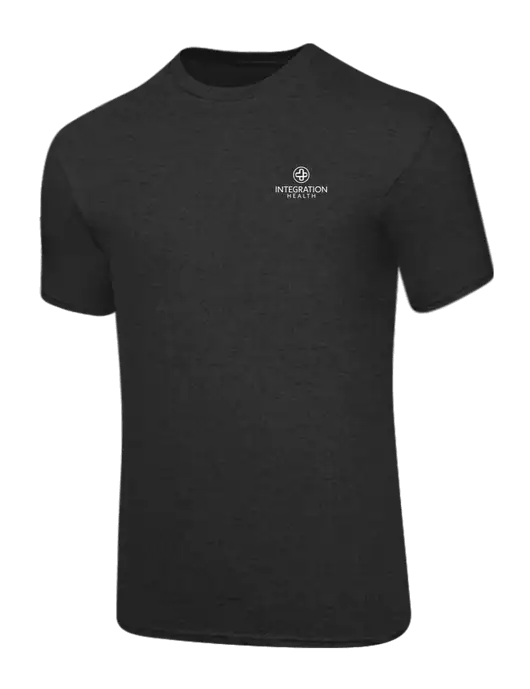 Core Blend Dark Heather Grey T-Shirt w/Integration Health Logo