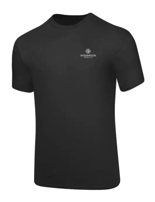 Core Blend Charcoal Grey T-Shirt w/Integration Health Logo