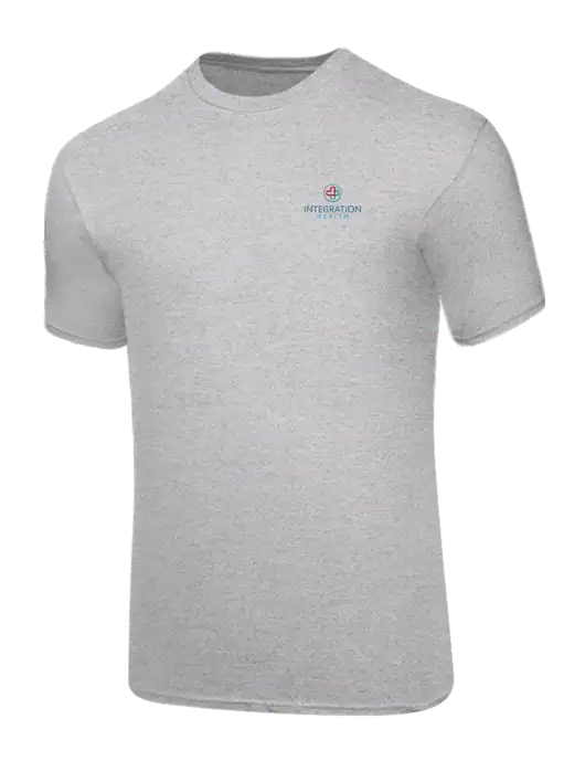 Core Blend Light Grey Heather T-Shirt w/Integration Health Logo