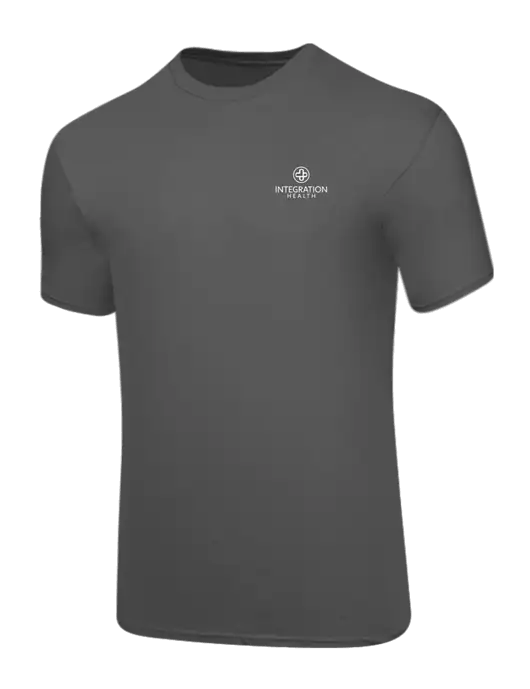 Core Blend Medium Grey T-Shirt w/Integration Health Logo