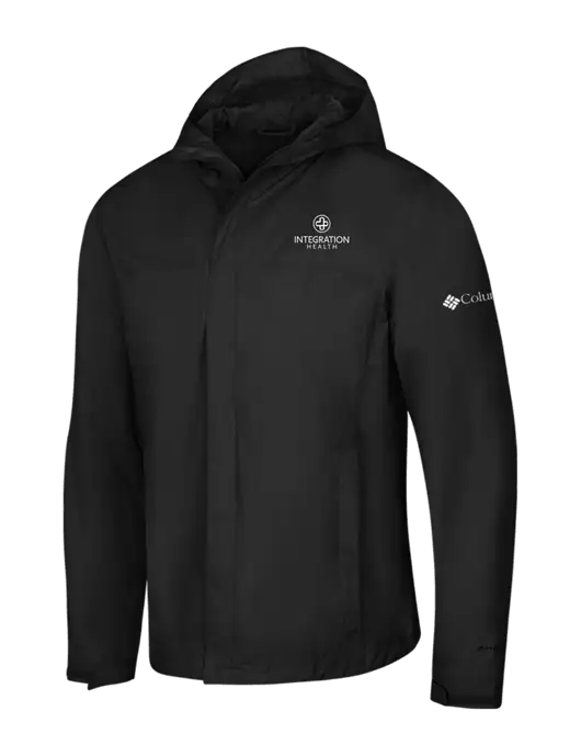 Columbia Black Watertight II Jacket w/Integration Health Logo