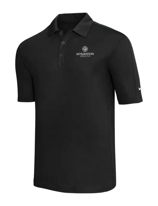 Nike Black Tech Sport Dri-FIT Polo w/Integration Health Logo