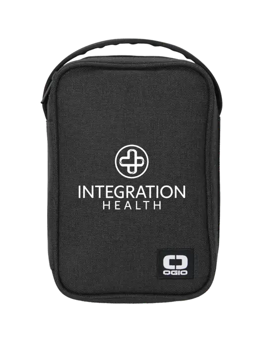 OGIO Black Vault Travel Organizer w/Integration Health Logo