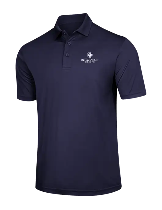 Navy PosiCharge Competitor Polo w/Integration Health Logo