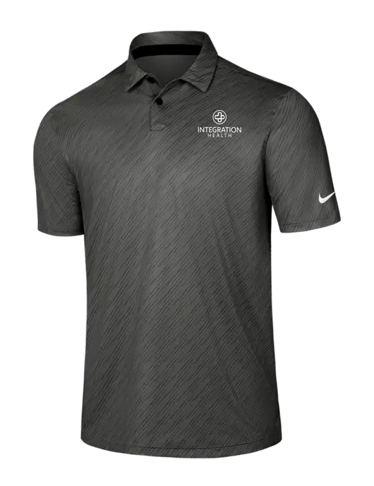 Nike Dark Grey Vapor Dash Polo w/Integration Health Logo