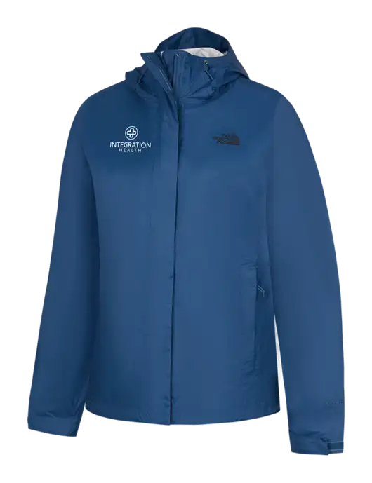 The North Face Womens Navy DryVent Rain Jacket w/Integration Health Logo