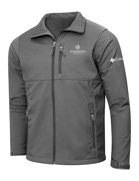 Columbia Medium Grey Ascender Softshell Jacket w/Integration Health Logo