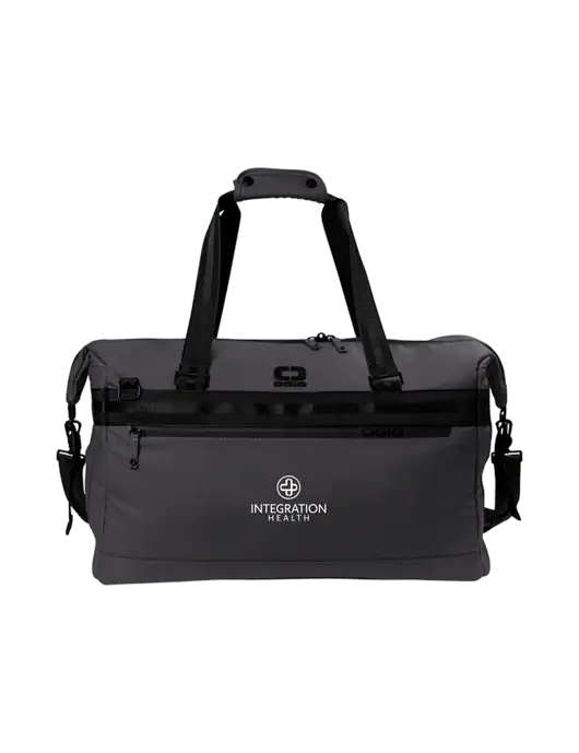 OGIO Very Dark Grey Commuter Duffel w/Integration Health Logo