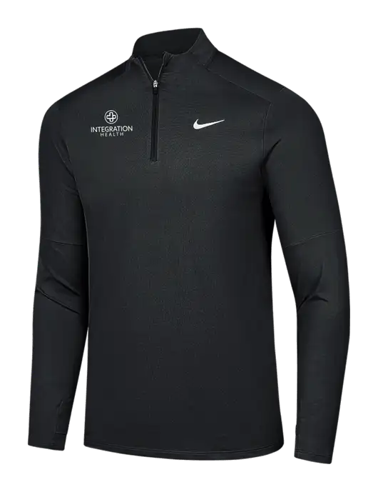 Nike Black Dri-FIT Element 1/2-Zip Pullover w/Integration Health Logo