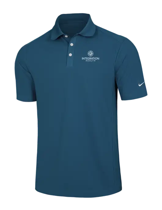Nike Light Navy Dri-FIT Classic Polo w/Integration Health Logo