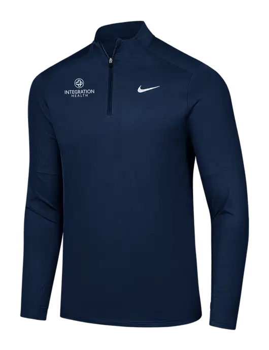 Nike Dark Navy Dri-FIT Element 1/2-Zip Pullover w/Integration Health Logo