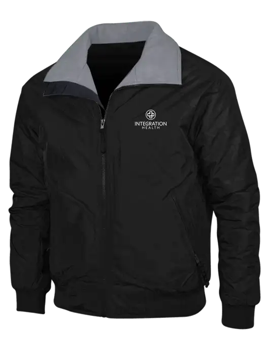 Black/Grey Classic Challenger Jacket w/Integration Health Logo