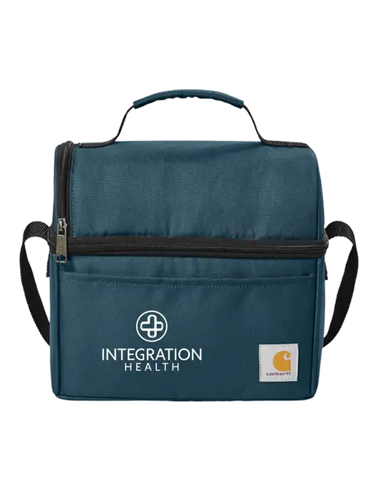 Carhartt Light Navy Lunch 6-Can Cooler w/Integration Health Logo