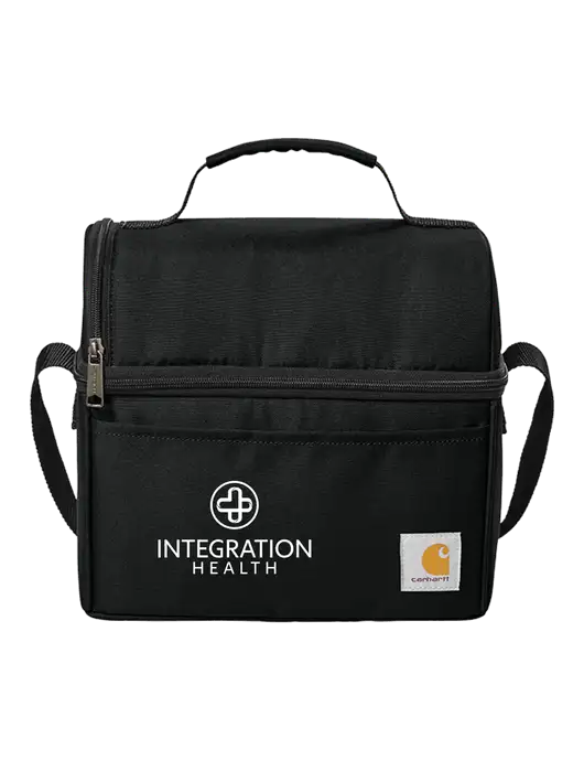 Carhartt Black Lunch 6-Can Cooler w/Integration Health Logo