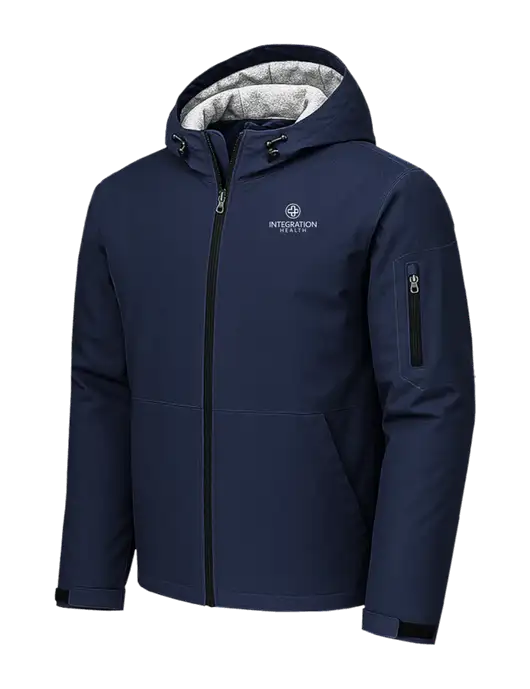 Waterproof Insulated Dark Navy Jacket w/Integration Health Logo